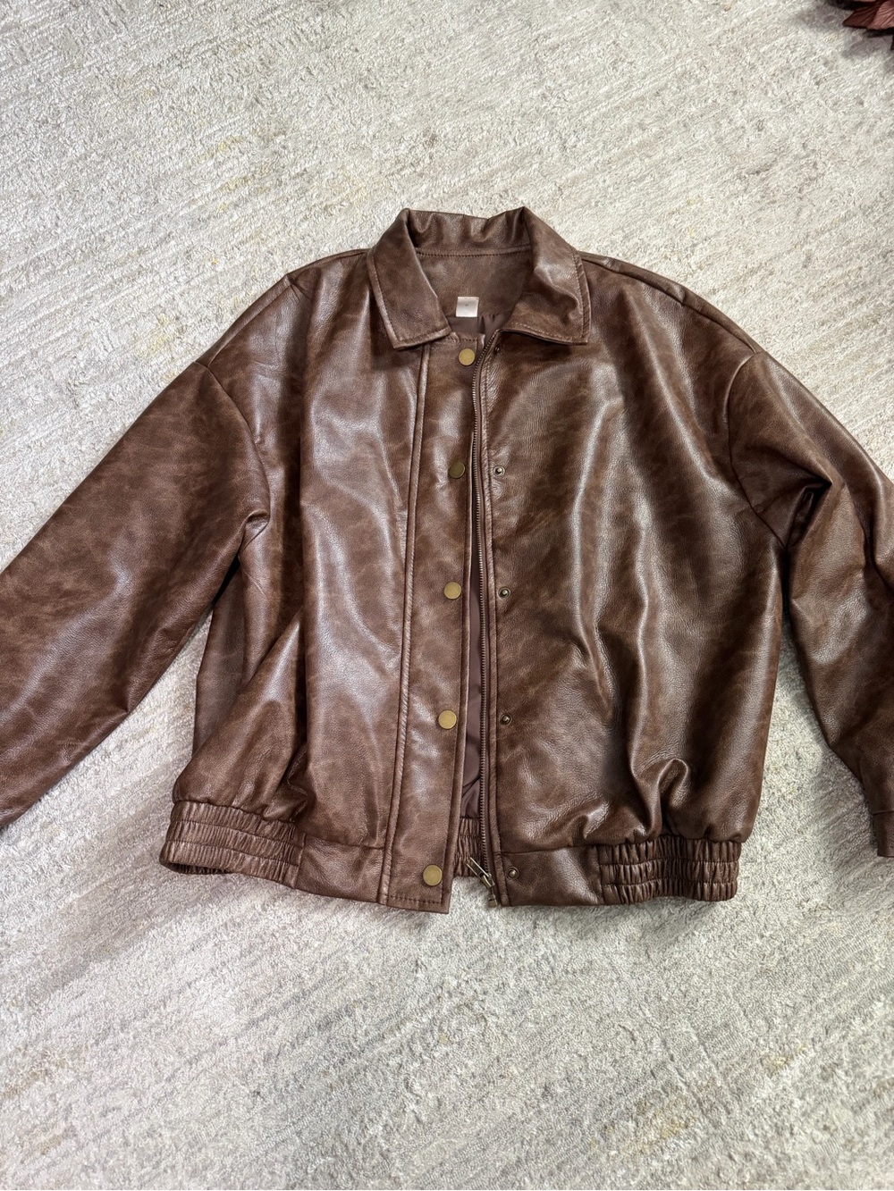 Brown Bomber Jacket